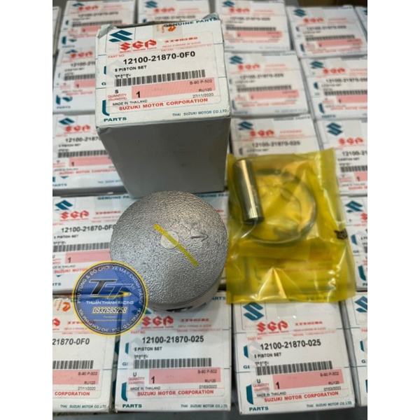 Bít tông/Piston bạc ART Sport (Có ắc) Xipo/Satria2k/RGV/RGX