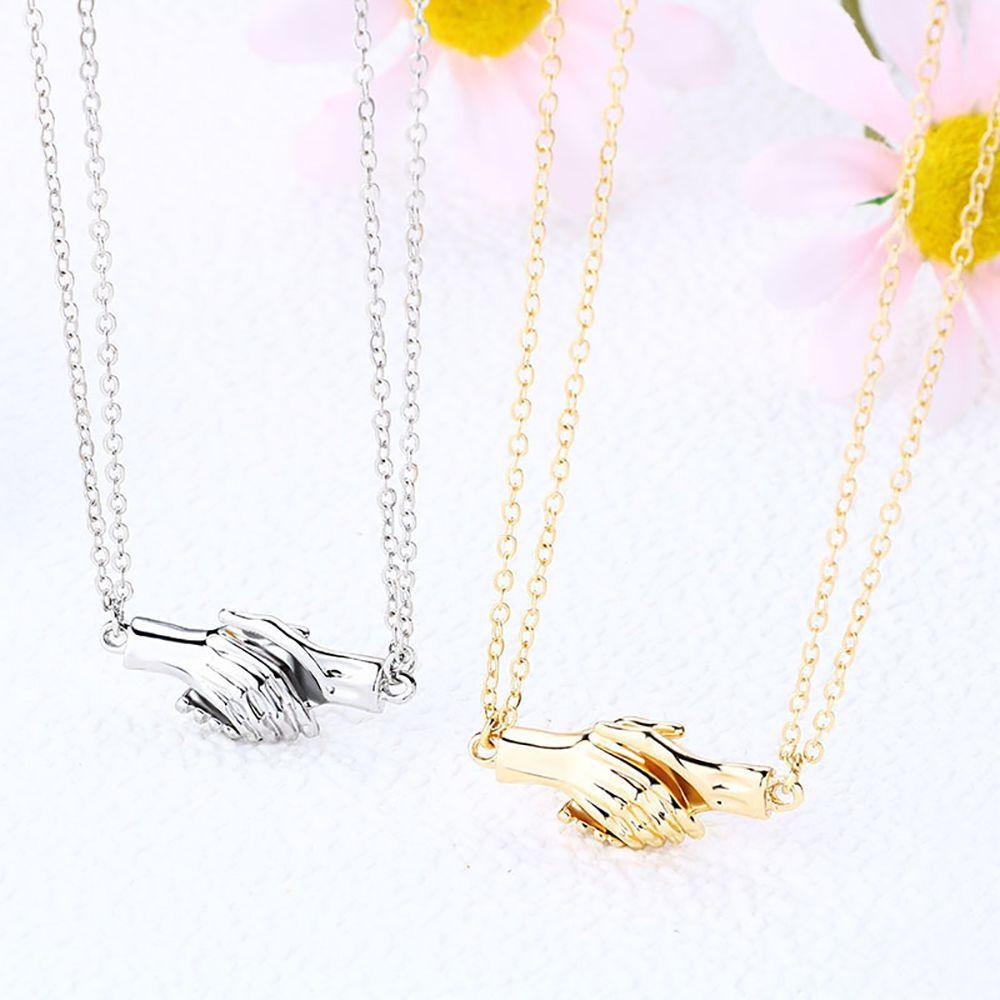 Vòng cổ Choker 2 Lớp Đơn Giản Lãng Mạn Phong Cách Hàn Quốc Cho Cặp Đôi