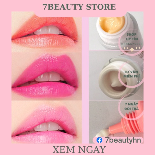 [5 Tuýp]Dưỡng Môi PCD Kích Màu Dùng Sau Xăm