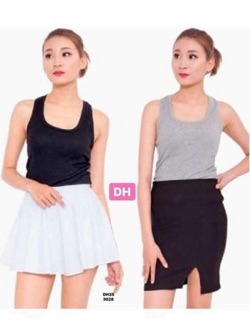 Áo ba lỗ trơn cotton