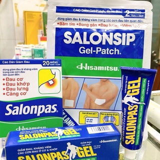 Cao dán salonpas/salonship-giảm đau hiệu quả