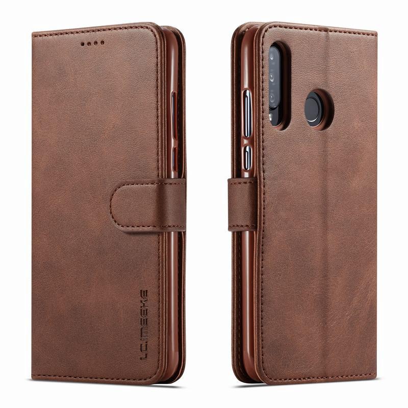 Bao nắp gập màu trơn cho điện thoại huawei nova 4e / p30 / p30 lite / p30 pro