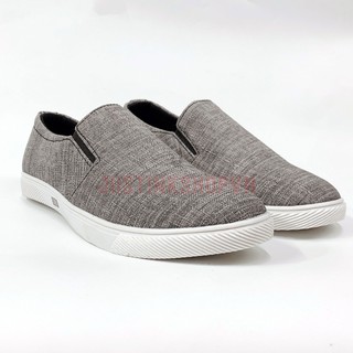 Giày Lười Vải Nam Slip On Thể Thao Năng Động Thoáng Mát Giá Rẻ Với Phong Cách Năng Động Hiện Đai