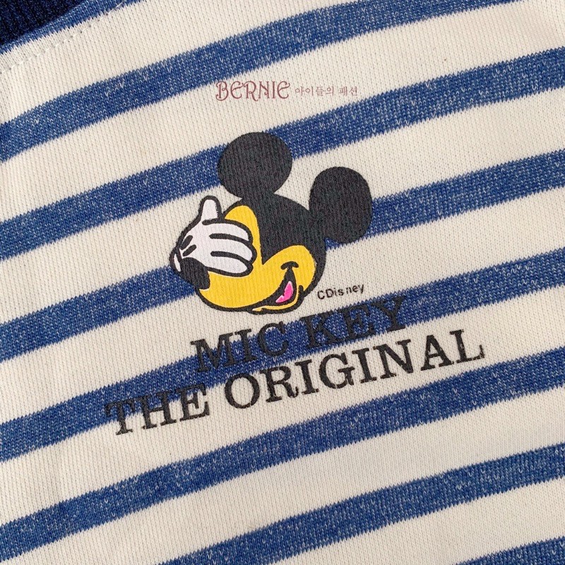 ÁO KẺ MICKEY UNISEX CHO BÉ