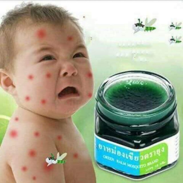 KEM BÔI CHỐNG MUỖI ĐỐT THÁI LAN (GREEN BALM MOSQUITO)