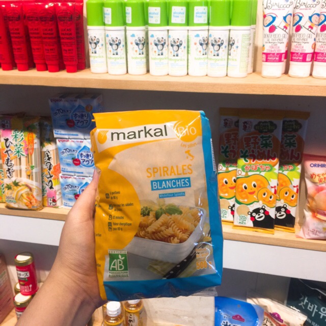 Nui xoắn hữu cơ Markal 500gr đổi món thơm ngon tiện lợi