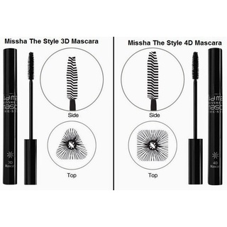 Mascara chải lông mi Missha 4D / 3D 7g