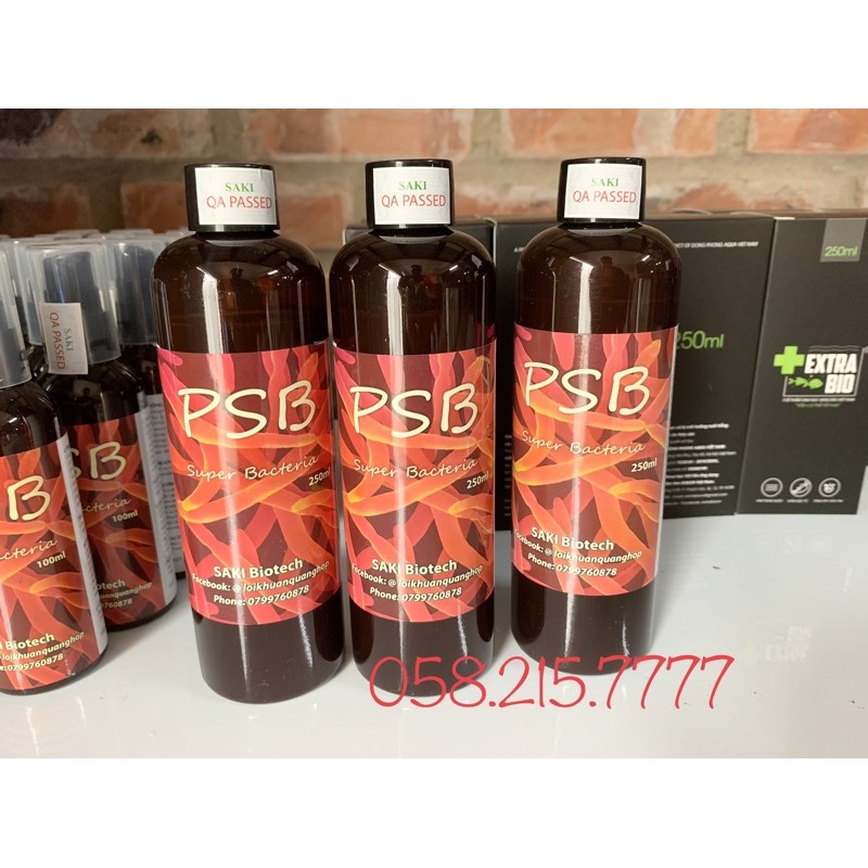 PSB 250ml - Chế Phẩm sinh học dành cho bể cá cảnh, hồ Koi