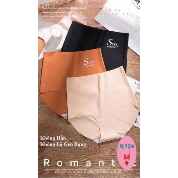 Quần Lót Đúc Nữ Cạp Cao Su Lụa Ép Cao Cấp Sexy hàng cao cấp