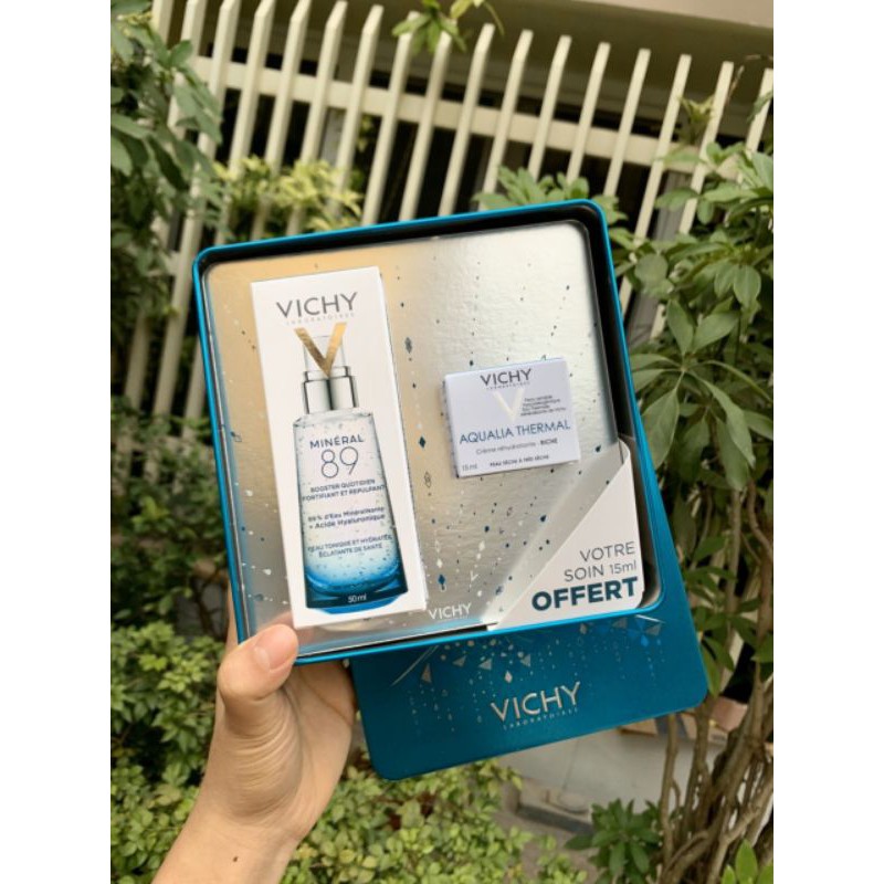 Sét serum và dưỡng da VICHY 65ml của Pháp