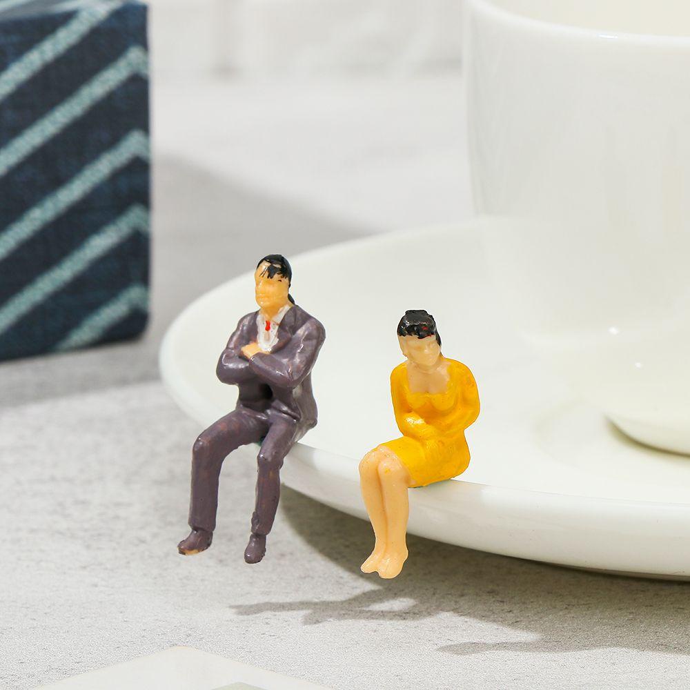 Set 100 Mô Hình Người Bằng Nhựa ABS 1: 100 / 1: 150 / 1: 75 / 1: 50 Trang Trí Tiểu Cảnh