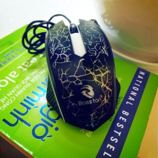 Chuột bosston x14 usb lighting mouse rgb