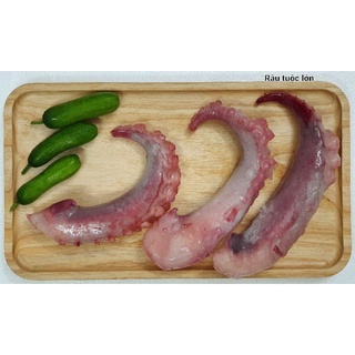 Râu bạch tuộc khổng lồ - net 6 / giant octopus feet 1kg - giao hỏa tốc hồ chí minh