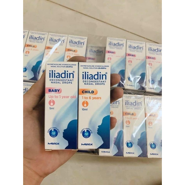 NHỎ MŨI ILIA.DIN CHO BÉ - ĐỨC CHO BÉ TỪ SƠ SINH