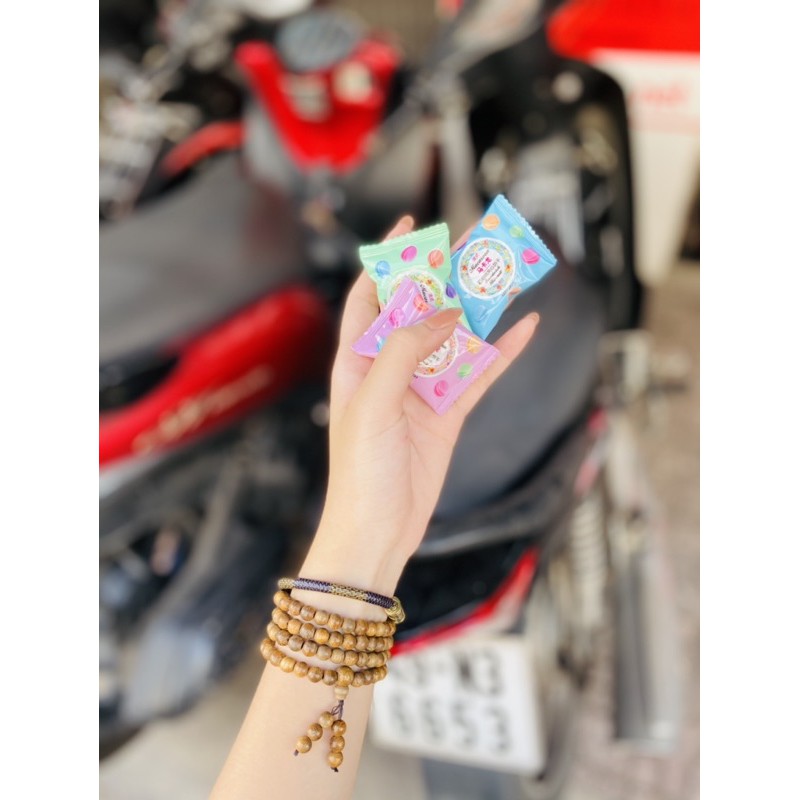 1 Cái Bánh MACARONG MINI Sắc Màu -Nhân Kem - Siêu Đáng Yêu [ Giá Ăn Thử ] | BigBuy360 - bigbuy360.vn