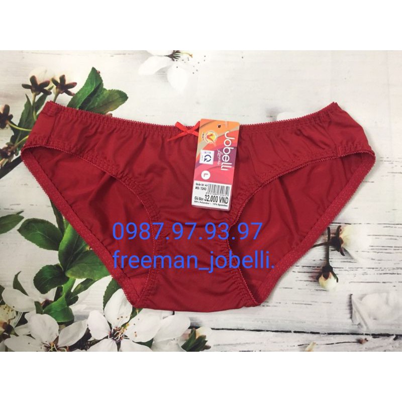 quần xì nữ Jobelli 1243,giá cty 39k-bán 28k,hình thật +video,quần lót thun lạnh co giãn 4 chiều siêu bền,hàng chính hãng