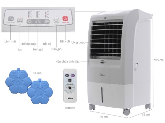 Quạt điều hoà Midea AC120-15F