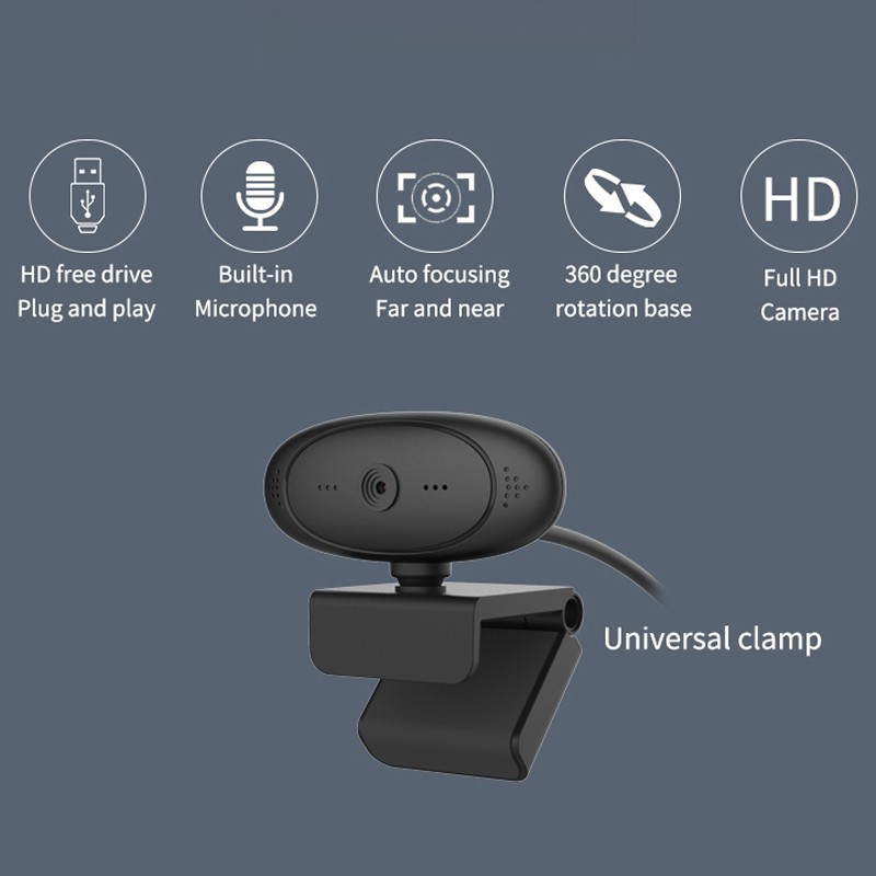 Camera Webcam Pc-02 1080p