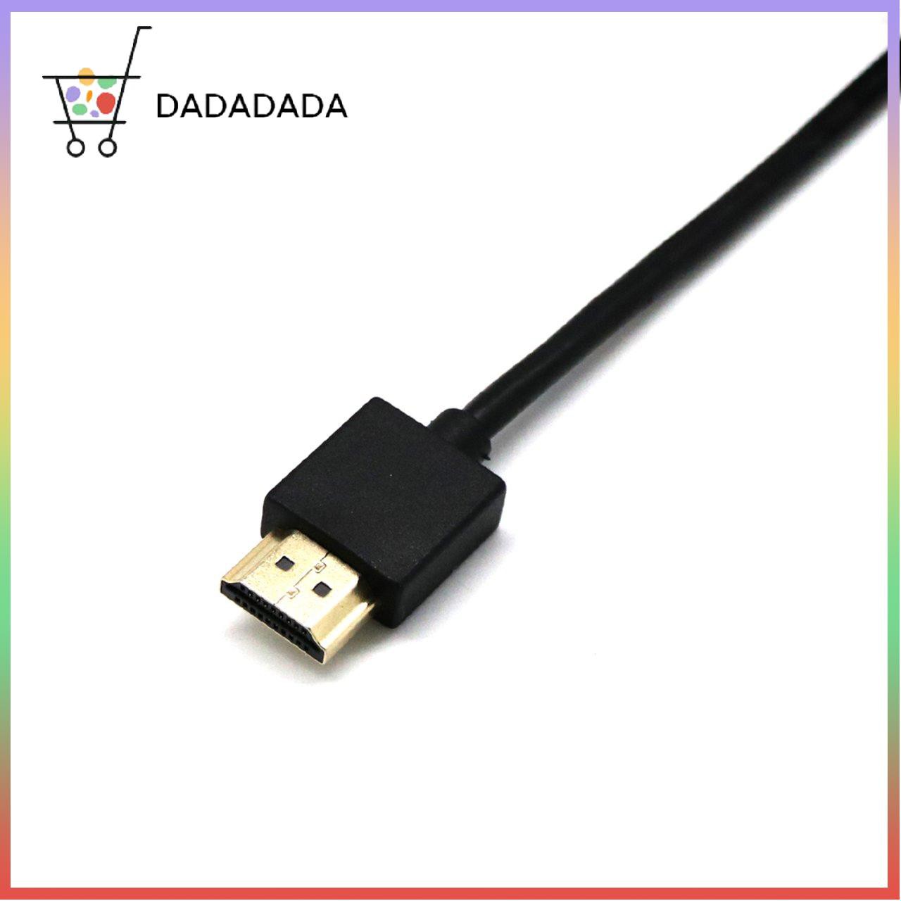 Đen Dây Cáp Hdmi Siêu Mỏng Cho Bluray Dvd Ps3 Tv Pc