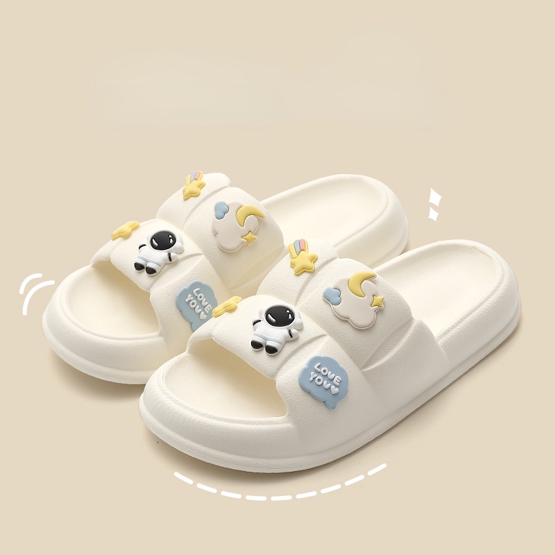 Dép Đi Trong Nhà Đế Dày Chống Trượt Dễ Thương