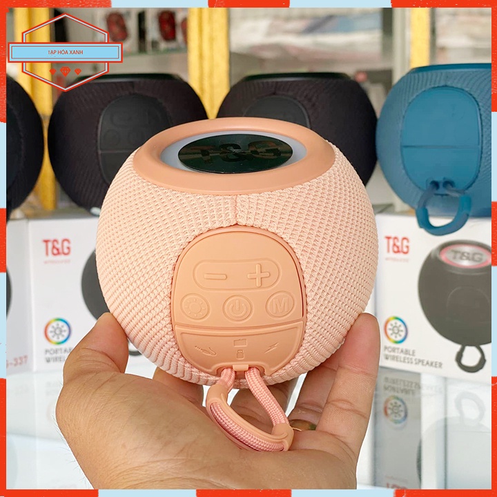 Loa Nghe Nhạc Bluetooth Cầm Tay T&G TG-337 Loa Blutooth Di Động Không Dây Mini Dễ Thương