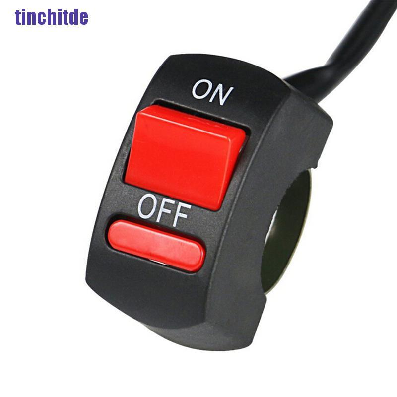 Công Tắc Đèn Led Tròn Chuyên Dụng Cho Xe Mô Tô