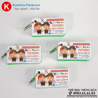 Flashcard Tiếng Hàn Từ vựng sơ cấp (TOPIK 1,2) – High Quality