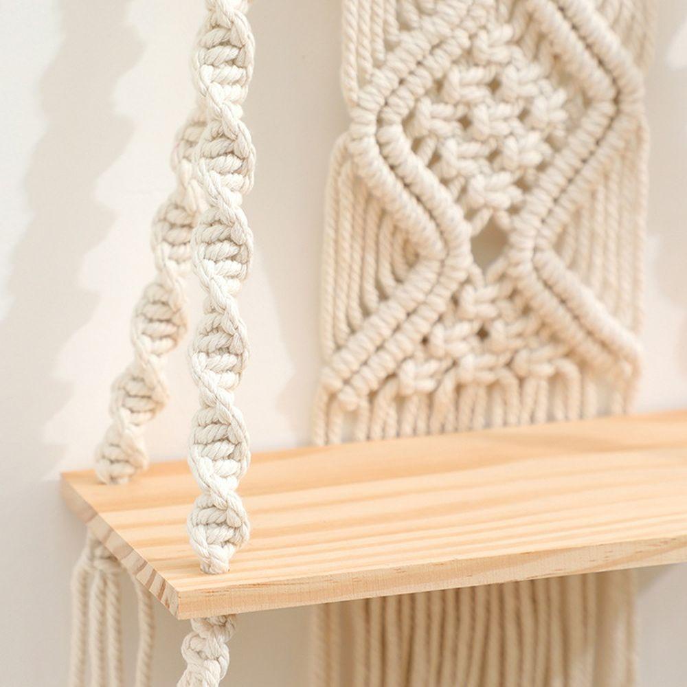 KUNHEV Kệ Gỗ Treo Tường Trang Trí Phòng Khách