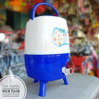 BÌNH ĐÁ HIBOX 10L CÓ VÒI HITACO