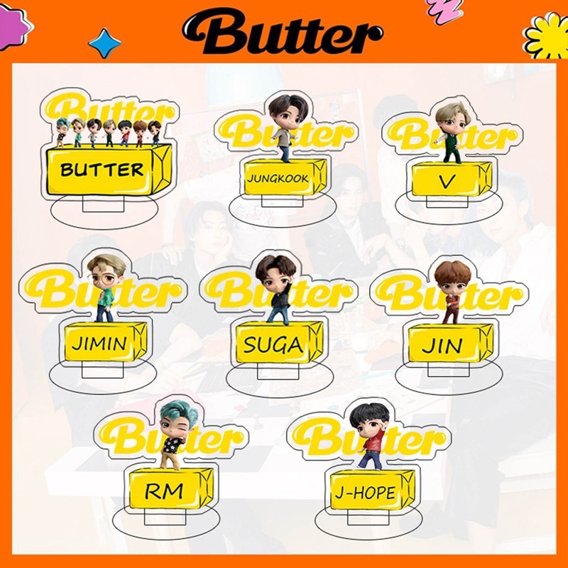 Mô Hình Nhân Vật Jin / Suga J-Hope Rm Jimin V Jung Vartoon Dễ Thương Để Bàn Trang Trí Nhà Cửa