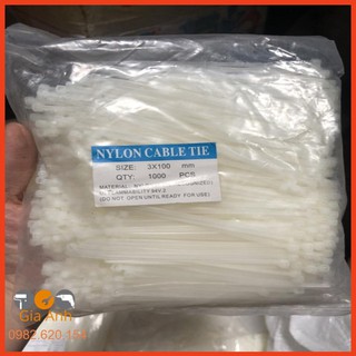 1Kg Dây Thít Nhựa, Lạt Nhựa, Dây Rút Nhựa. ( 100mm đến 300mm)