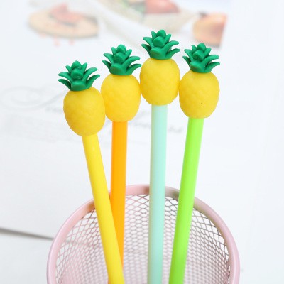 D31 bút dứa trái thơm hoạt hình dễ thương cute viết gel