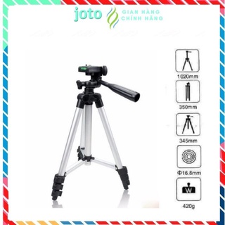 Chân Máy chụp ảnh,gậy chụp ảnh 3 chân,quay livestream ,JOTO