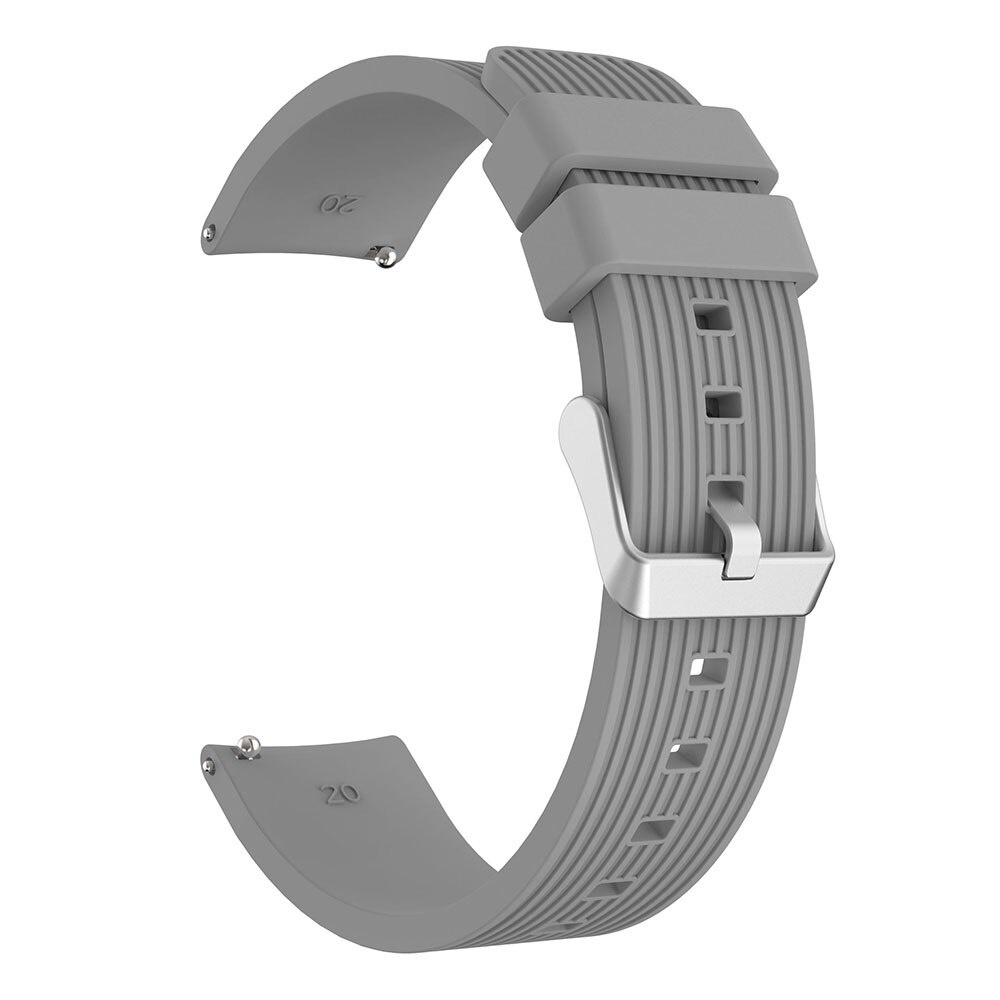 Dây silicon chất lượng cao thay thế cho đồng hồ samsung galaxy watch 4 classic 42mm 46mm / galaxy 4 40mm 44mm 20mm