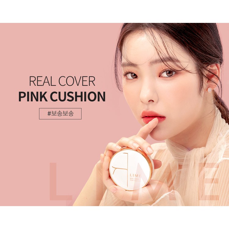 Combo Da Xinh Kem Chống Nắng Lime Miin Daily + Phấn Nước Kiềm Dầu Lime Cover Pink Cushion 20g