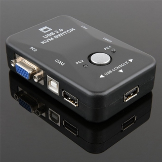 Bộ Chuyển Đổi Kvm 2 Cổng Usb Vga Cho Pc