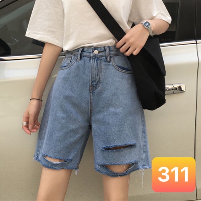 Quần ngố Jeans