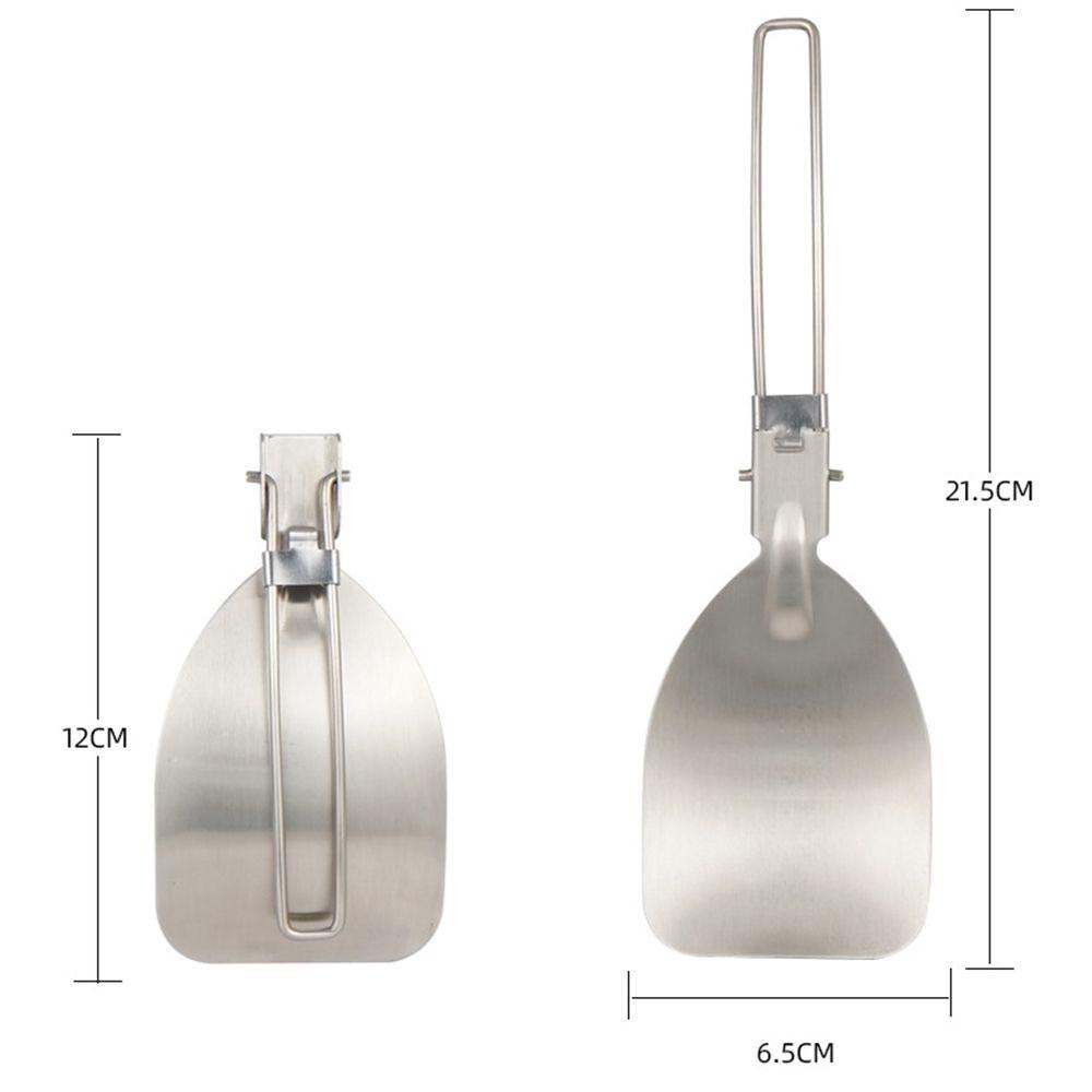 MYRONGVN Xẻng Chiên Thức Ăn Tiện Dụng Khi Đi Dã Ngoại