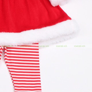 Bộ noel Rudolph bé gái
