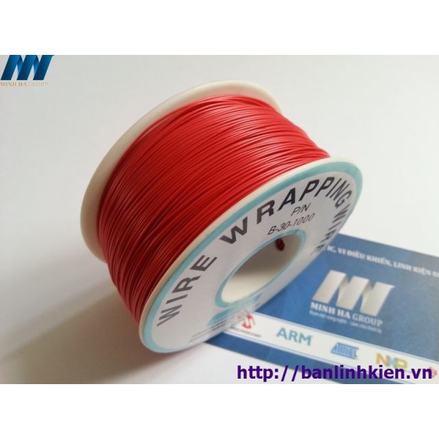 Dây Đồng Tráng Men (Màu Đỏ 2M)