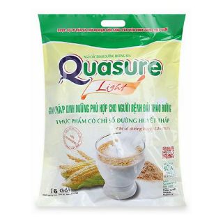 Bột ngũ cốc Quasure bịch 16×24 gói dành cho người tiểu đường