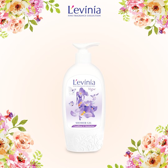 Sữa tắm trắng da chống nắng L'evinia 500G