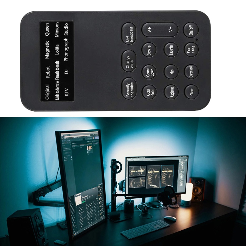 Micro Cầm Tay Hiệu Ứng Giọng Nói Cho Điện Thoại