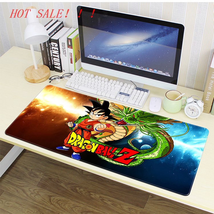 Dragon Ball Super Z Dragon Ball Goku Anime Cartoon Game Locking Oversized Thickened Mouse Pad Computer Desk Pad