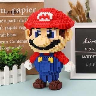 JULA DIY Building Block Diamond Granule 3D Super Mario Bros Model Educational Toy