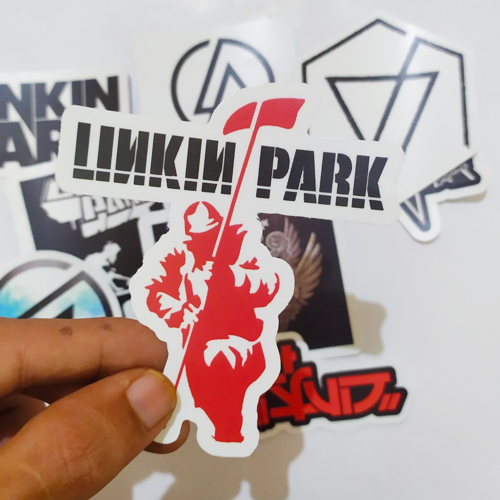 Sticker Dán Trang Trí Hình Nhóm Linkin Park Độc Đáo