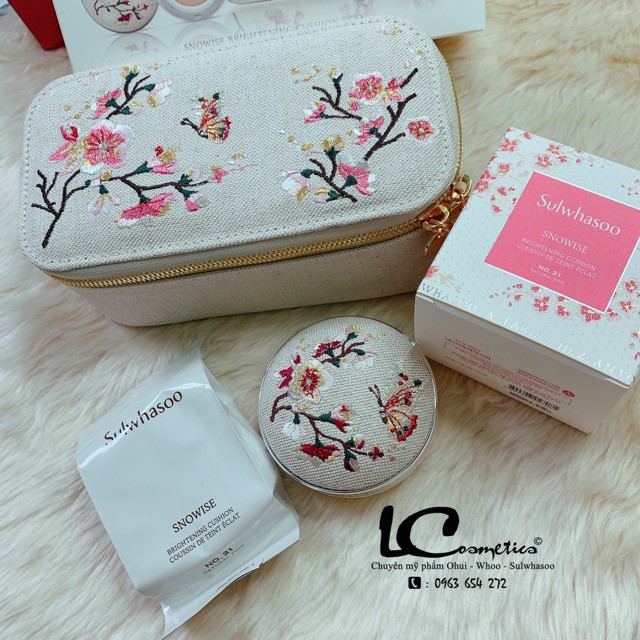 ( Hàng chính hãng)  Phấn nước Cushion Sulwhasoo Phiên bản giới hạn Limited 2020 Perfecting và Bringtening đủ tone