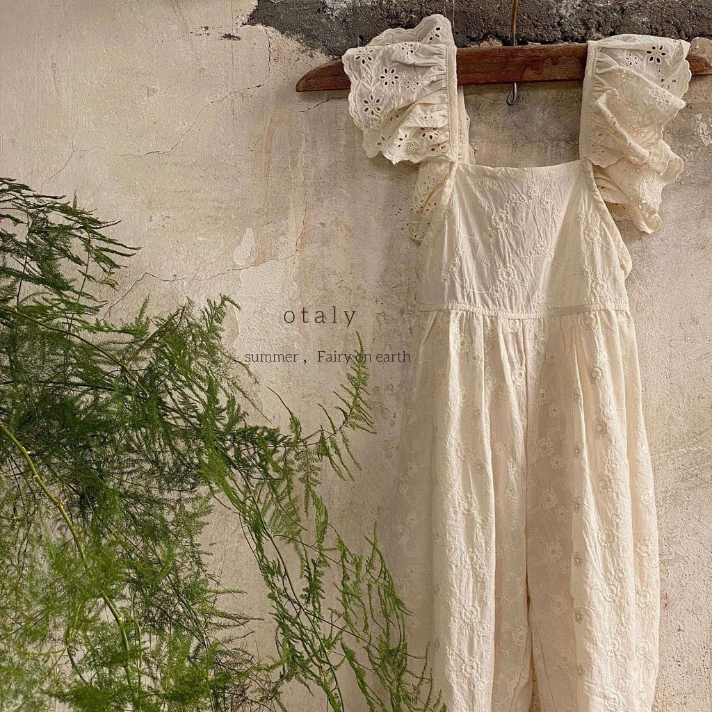 Jum cánh tiên cột nơ sau cho bé V15