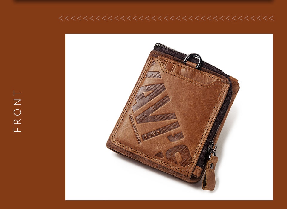 Ví Da Ngựa Thật 100% Phong Cách Vintage Cho Nam