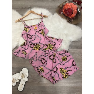 Bộ đùi lụa 2 dây thời trang